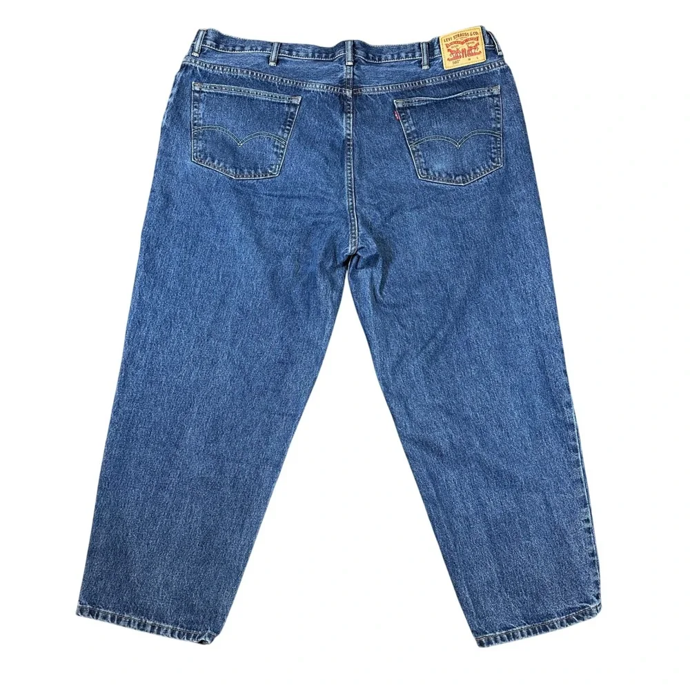 Levis 560 Comfort Fit Tapered Leg Jeans Mens 46x30 Blue Denim Medium Wash
